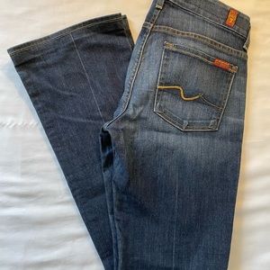 7 for All Mankind “kimmie bootcut” jeans. Size 27